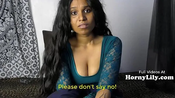 Νέα Bored Indian Housewife begs for threesome in Hindi with Eng subtitles ωραία βίντεο