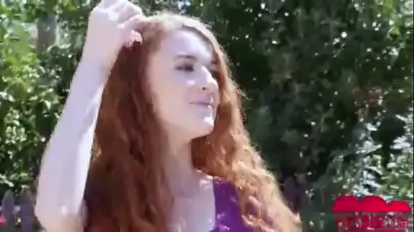 New Abbey Rain in Natural Red Haired Beauty cool Videos