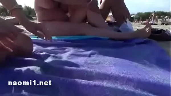 Novi public beach cap agde by naomi slut kul videoposnetki
