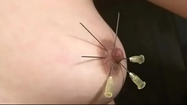 New japan BDSM piercing nipple and electric shock cool Videos