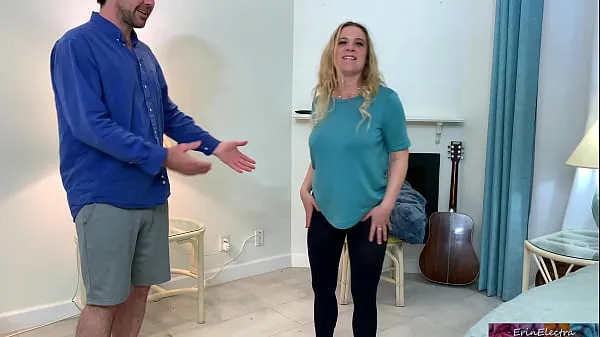 New Stepmom tries to make a workout film but ends up fucking her stepson cool Videos