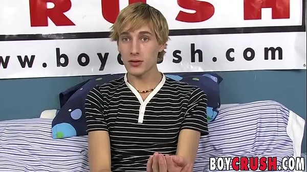 Nová Blond twink dildo fucking himself during solo masturbation skvělá videa