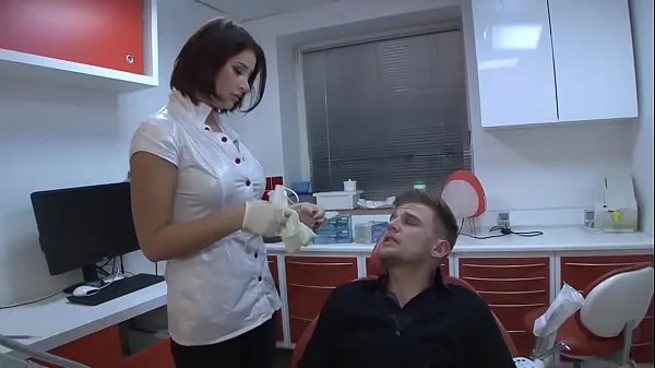New A young dentist, to give her pussy, to avoid the complaint of the customer to his boss cool Videos