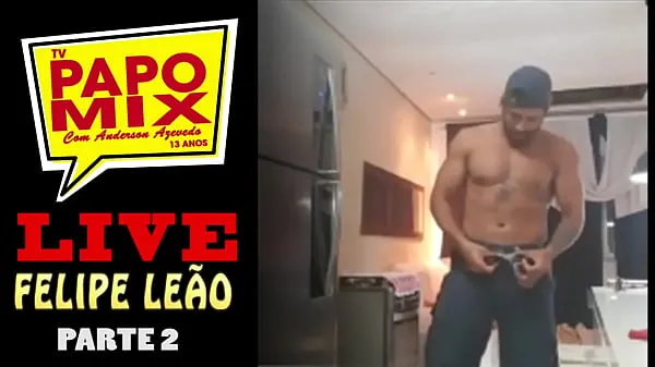 Nové Safadão Felipe Leão shows his body in shape for forty in Live do PapoMix - Part 2 - WhatsApp (11) 94779-1519 skvelé videá