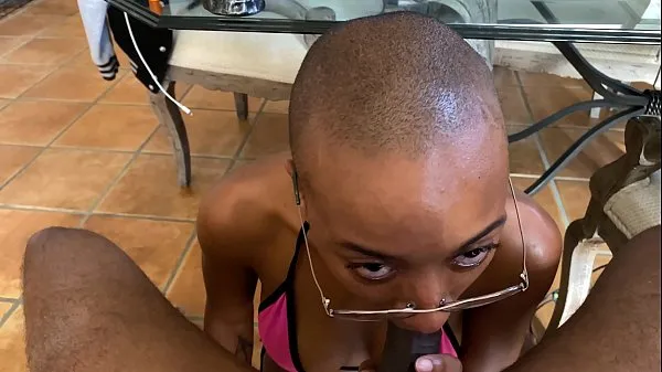 New Top Off Till Spurt Cum From Bald Big Titty Ebony Cleo Panda cool Videos