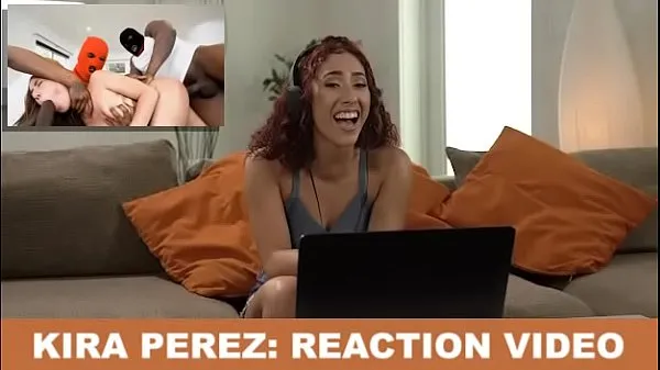 Nya BANGBROS - Kira Perez Watched Her Own Porn Movies And It Was Totally Cringe (Reaction coola videor