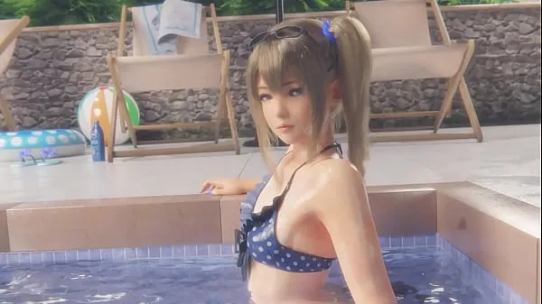 Nuevos Marie Rose mostrando accidentalmente su lindo coño peludo en la piscina vídeos interesantes