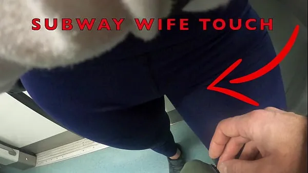 Nieuwe My Wife Let Older Unknown Man to Touch her Pussy Lips Over her Spandex Leggings in Subway coole video's
