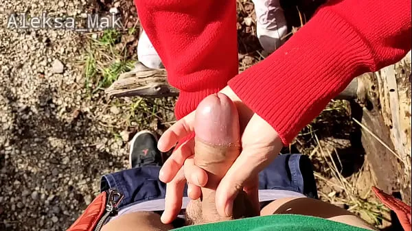 New I Chase A Skinny Student In The Woods And Cum On Her Outdoor cool Videos
