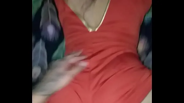 Nieuwe Bride fucks with red dress coole video's