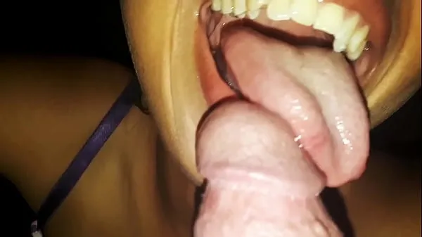 नए I leave my dog Susy's mouth full of cum after a great blowjob शानदार वीडियो