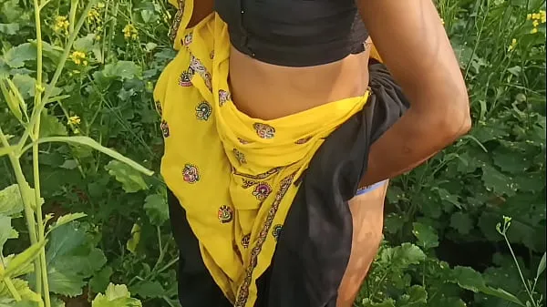 New Mamta went to the mustard field, her husband got a chance to fuck her, clear Hindi voice outdoor cool Videos