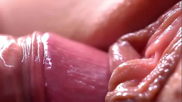 New Extremily close-up pussyfucking. Macro Creampie cool Videos