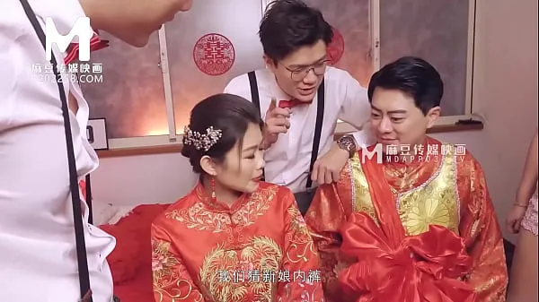 New ModelMedia Asia-Lewd Wedding Scene-Liang Yun Fei-MD-0232-Best Original Asia Porn Video cool Videos