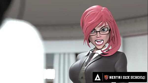 New HENTAI SEX UNIVERSITY - Futanari Beauty Fucks The Principal HER FIRST MMF CREAMPIE cool Videos