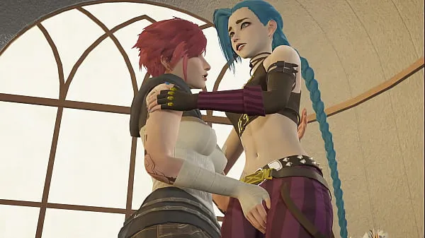 Nya HoneySelect 2 - Arcane - Vi and Jinx Lesbian Sex coola videor