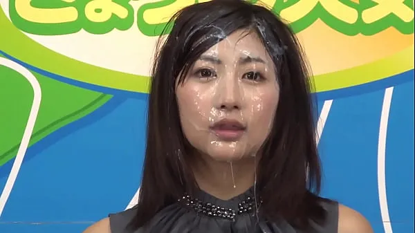 नए News Announcer BUKKAKE, Japanese, censored, second girl शानदार वीडियो
