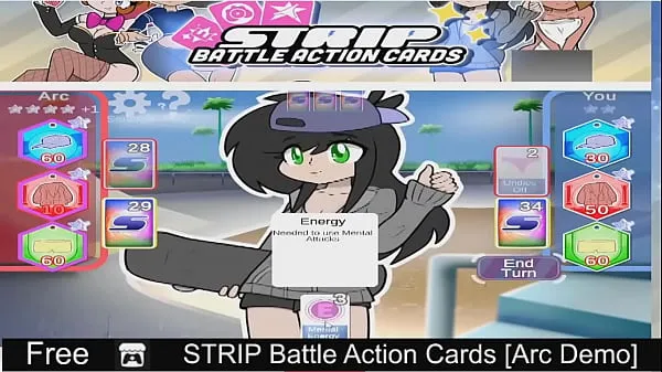 Novos STRIP Battle Action Cards [Arc Demo vídeos legais