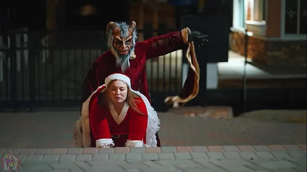 New Christmas Takes A Turn When Krampus Fucks A Hot BBW For Being Naughty cool Videos