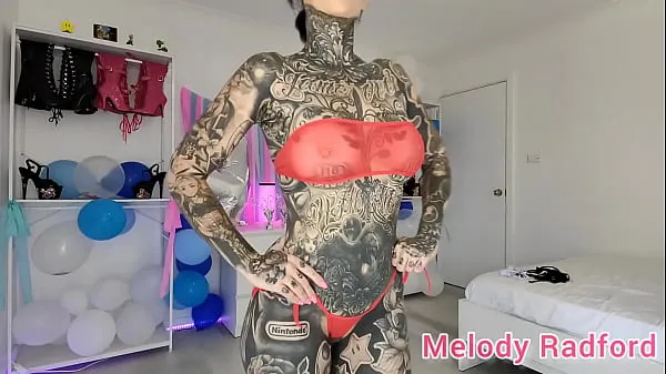 New Sheer Black and Red Skimpy Micro Bikini try on Melody Radford cool Videos