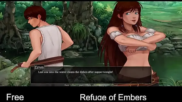 Nieuwe Refuge of Embers (Free Steam Game) Visual Novel, Interactive Fiction coole video's