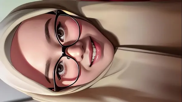 hijab girl shows off her tokedمقاطع فيديو رائعة جديدة