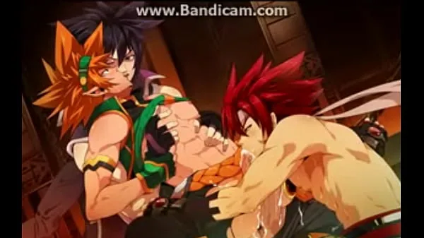 Hot gay anime threesome Video thú vị mới