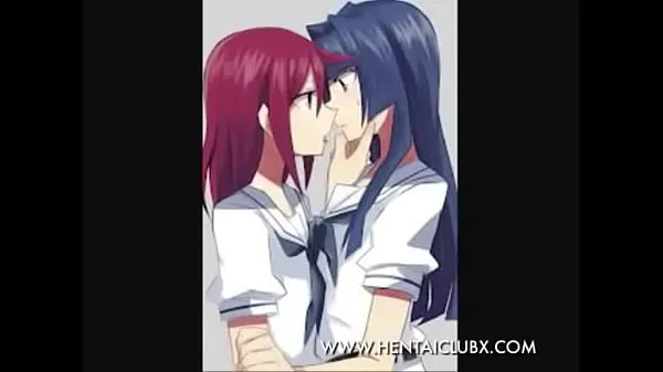 Nuevos hentai yuri anime girls besos 8 ecchi vídeos interesantes